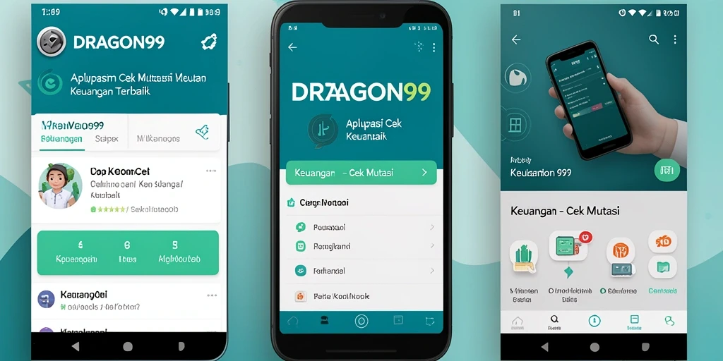 Tampilan antarmuka DRAGON99 dengan fitur Cek Mutasi yang informatif.