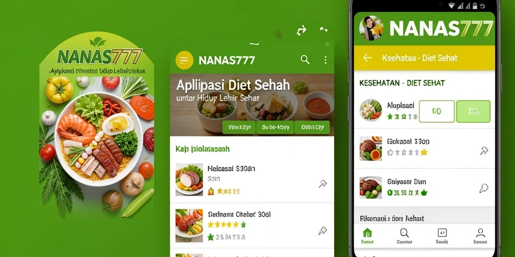 Antarmuka NANAS777 yang menarik dan mudah digunakan untuk diet sehat.