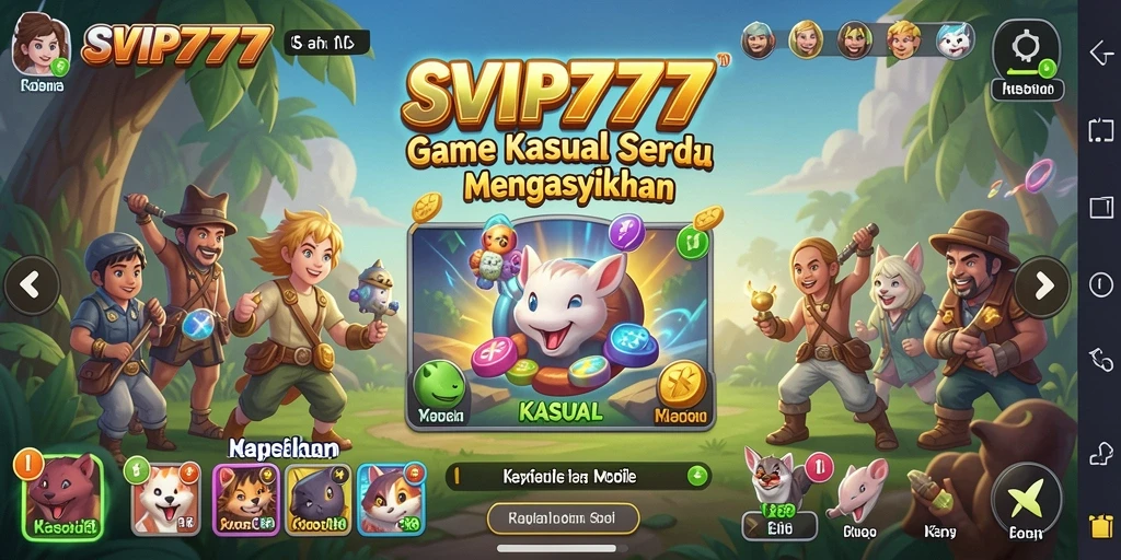 Tampilan antarmuka SVIP777 yang menarik dan ramah pengguna.